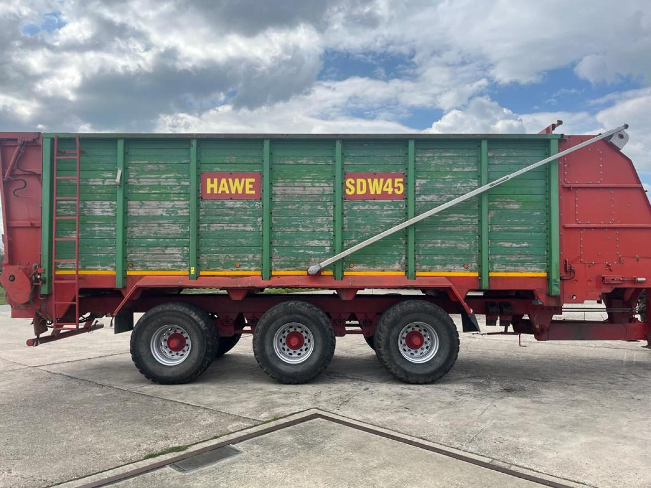 HAWE Tridem SDW 45T, Silagewagen - Farm tipping trailer/ Dumper: picture 2 HAWE Tridem SDW 45T, Silagewagen - Farm tipping trailer/ Dumper: picture 2
