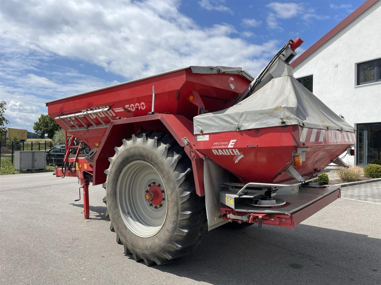 Rauch TWS 5000 Düngerwagen mit Lenkung und Streuer Axera H-EMC - Fertilizer spreader: picture 4 Rauch TWS 5000 Düngerwagen mit Lenkung und Streuer Axera H-EMC - Fertilizer spreader: picture 4