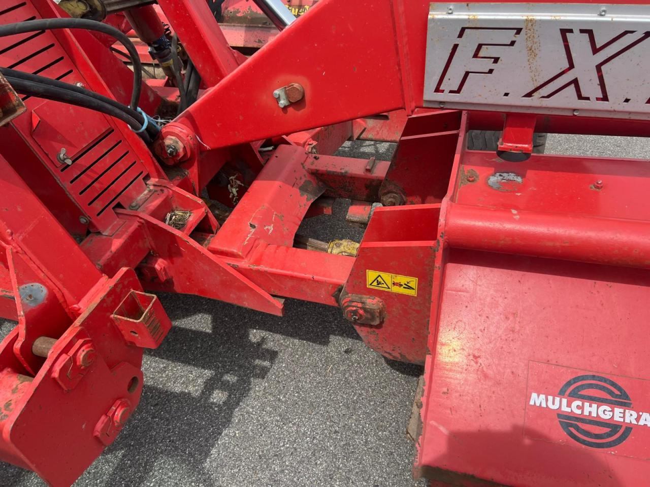 Flail mower Sauerburger Sauerburger Pegasus 8000, Mulcher: picture 11