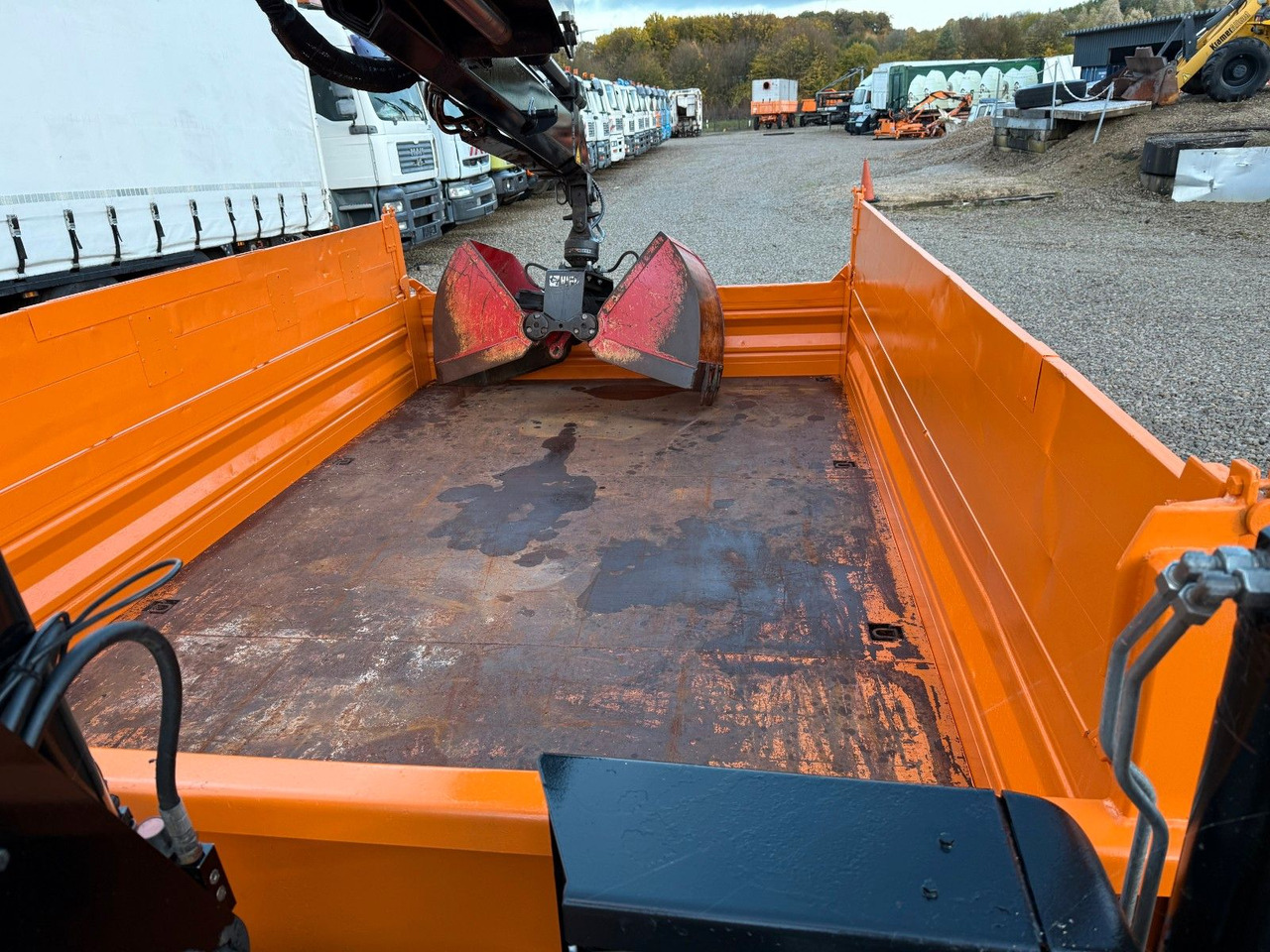 Abrollcontainer mit Hiab Kran 077 B- 3 - Hook lift truck: picture 3 Abrollcontainer mit Hiab Kran 077 B- 3 - Hook lift truck: picture 3