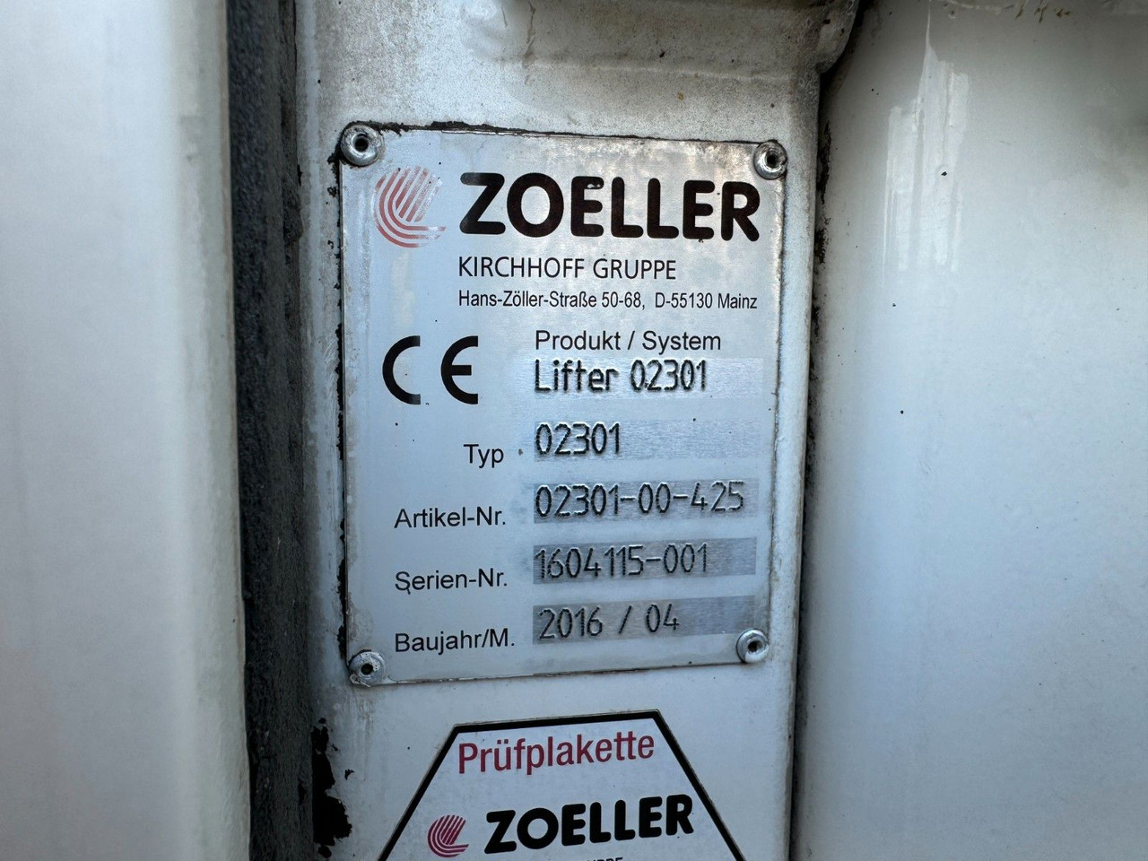 New Garbage truck Mercedes-Benz Antos 2533 6x2 Faun Rotopress 520 + Delta Lifter Mercedes-Benz Antos 2533 6x2 Faun Rotopress 520 + Delta Lifter: picture 6