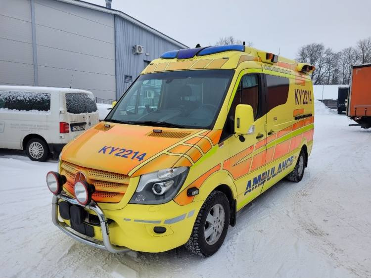 MERCEDES – BENZ SPRINTER 3.0D AMBULANCE (TAMLANS) KLIMA, 11.2016, EURO 6  - Ambulance: picture 2 MERCEDES – BENZ SPRINTER 3.0D AMBULANCE (TAMLANS) KLIMA, 11.2016, EURO 6  - Ambulance: picture 2