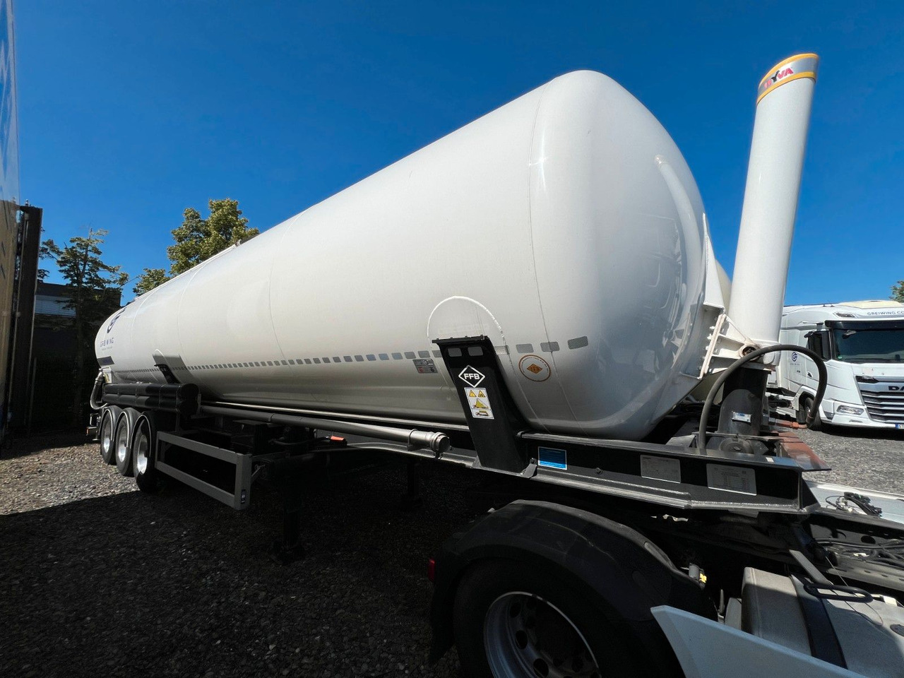 Feldbinder KIP 60.3 - Silo semi-trailer: picture 2 Feldbinder KIP 60.3 - Silo semi-trailer: picture 2
