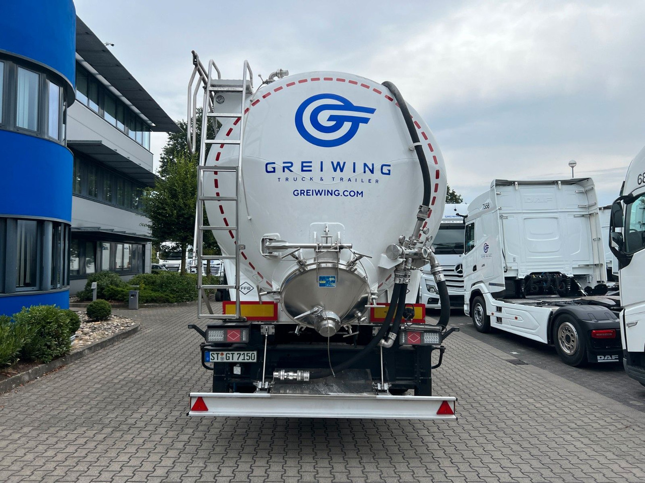 Feldbinder KIP 60.3, MIETE / MIETKAUF, NEU Feldbinder KIP 60.3, elektr. hydr. Kippvorrichtung, wie NEU - Silo semi-trailer: picture 4 Feldbinder KIP 60.3, MIETE / MIETKAUF, NEU Feldbinder KIP 60.3, elektr. hydr. Kippvorrichtung, wie NEU - Silo semi-trailer: picture 4