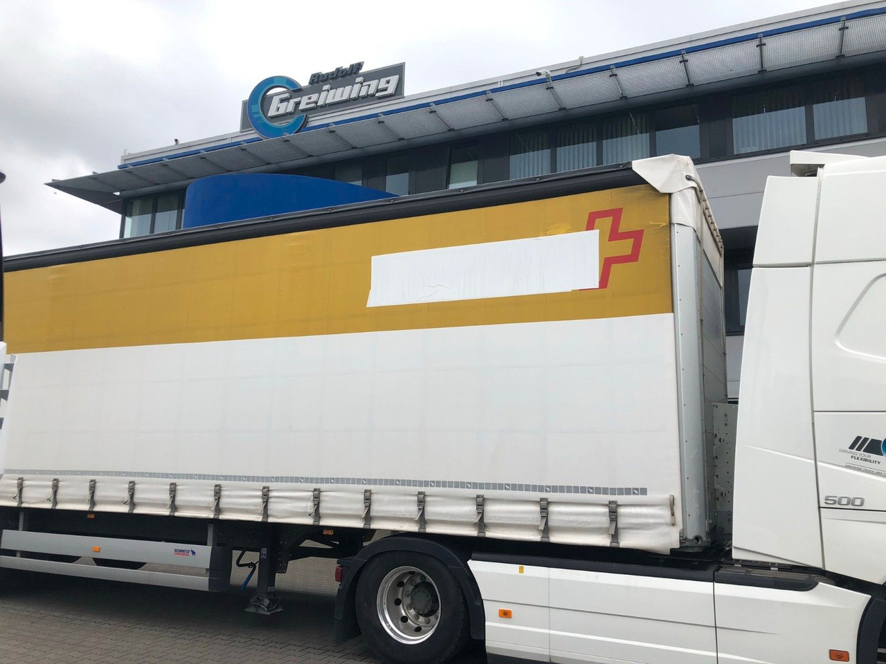 Schmitz Cargobull SCS 24/L - 13.62. BS E B mit LBW Dhollandia - Curtainsider semi-trailer: picture 2 Schmitz Cargobull SCS 24/L - 13.62. BS E B mit LBW Dhollandia - Curtainsider semi-trailer: picture 2