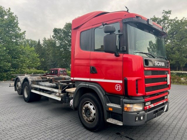 Scania R124-420 .420 6x2 - Cab chassis truck: picture 2 Scania R124-420 .420 6x2 - Cab chassis truck: picture 2