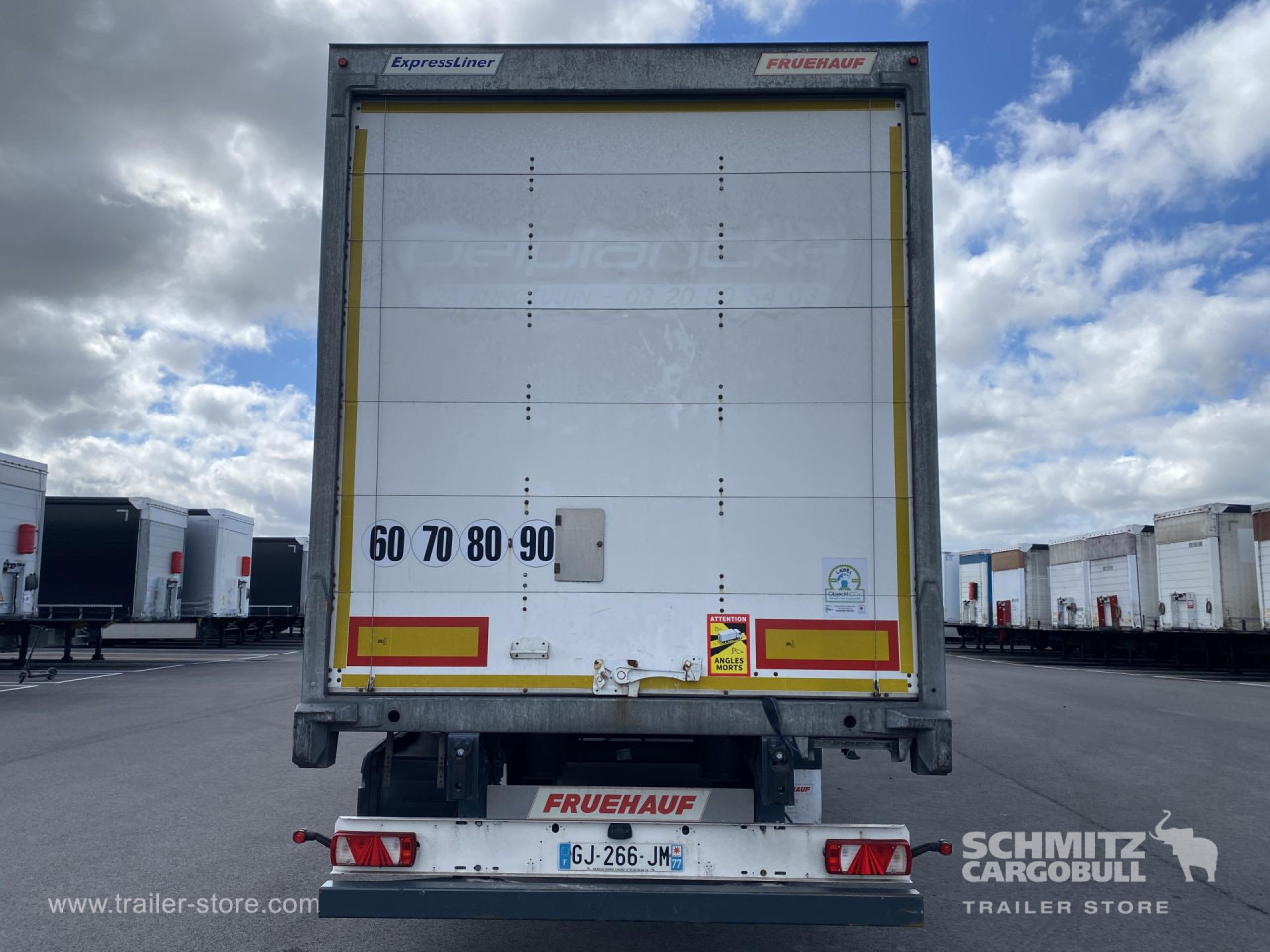 Closed box semi-trailer FRUEHAUF Dryfreight Standard: picture 11