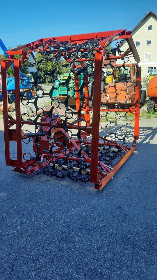 Wiesenegge 6 - 8m Wiesenstriegel Wiesenschleppe Schlepper - Chain harrow: picture 3 Wiesenegge 6 - 8m Wiesenstriegel Wiesenschleppe Schlepper - Chain harrow: picture 3