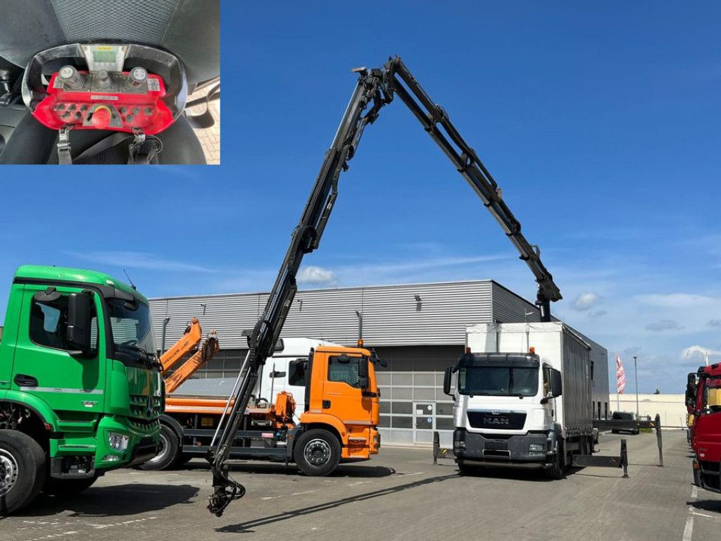 MAN TG-S 26.360 6x2-2LL Pritsche Heckkran 34m/to, Ji - Dropside/ Flatbed truck, Crane truck: picture 1 MAN TG-S 26.360 6x2-2LL Pritsche Heckkran 34m/to, Ji - Dropside/ Flatbed truck, Crane truck: picture 1