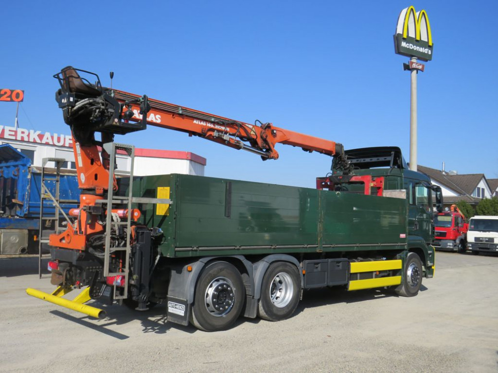 Dropside/ Flatbed truck, Crane truck MAN TG-S 26.400 6x2-2 BL Pritsche Heckkran Atlas 165.2: picture 7 Dropside/ Flatbed truck, Crane truck MAN TG-S 26.400 6x2-2 BL Pritsche Heckkran Atlas 165.2: picture 7