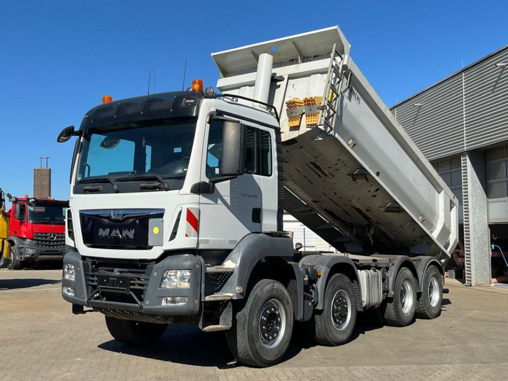MAN TG-S 35.400 8x6H 4 Achs Muldenkipper Carnehl - Skip loader truck: picture 1 MAN TG-S 35.400 8x6H 4 Achs Muldenkipper Carnehl - Skip loader truck: picture 1