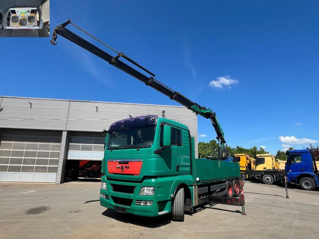 MAN TG-X 26.440 6x2-2 BL Pritsche Heckkran Fassi 360 - Crane truck: picture 1 MAN TG-X 26.440 6x2-2 BL Pritsche Heckkran Fassi 360 - Crane truck: picture 1