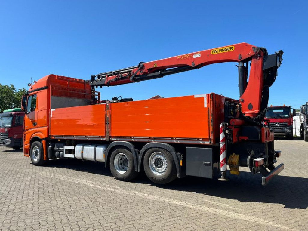 Mercedes-Benz Actros 2648 L 6x2 Pritsche Heckkran 3xhydr.Aussc - Dropside/ Flatbed truck, Crane truck: picture 3 Mercedes-Benz Actros 2648 L 6x2 Pritsche Heckkran 3xhydr.Aussc - Dropside/ Flatbed truck, Crane truck: picture 3