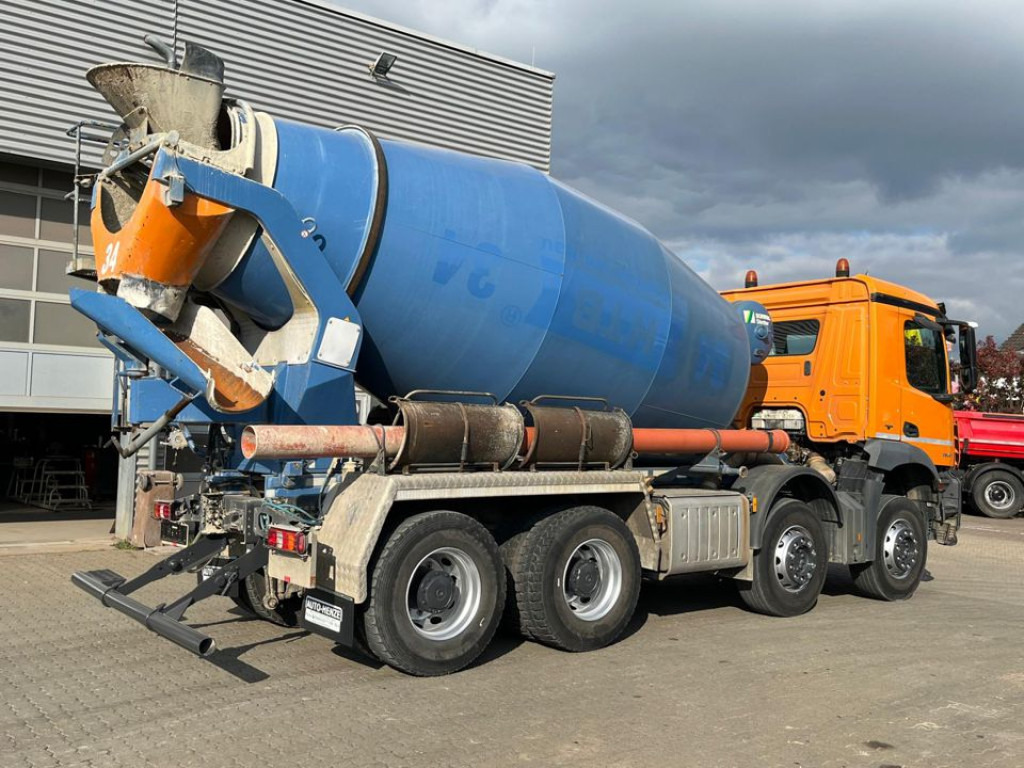 Truck MERCEDES-BENZ Arocs 3236 8x4 Betonmischer Deutsch Top AP Achsen: picture 6
