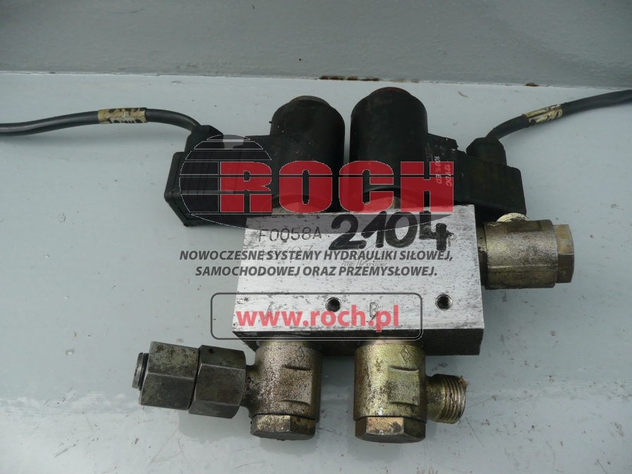 BB FLUID SYSTEM F0058A - 2 SEKCYJNY + 12VDC 27W 100%ED - Hydraulic valve for Wheel loader: picture 1 BB FLUID SYSTEM F0058A - 2 SEKCYJNY + 12VDC 27W 100%ED - Hydraulic valve for Wheel loader: picture 1
