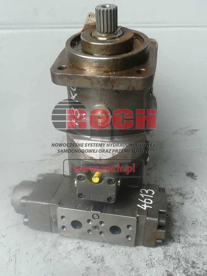 BRUENINGHAUS HYDROMATIK A6VM107HA1/60W0400-PZB080A-K 9604547 372.25.00.16-M- 31E3-00004 + 536845 MHB25FNPA20/BO20T20V11-047 350 BAR - Hydraulic motor: picture 1 BRUENINGHAUS HYDROMATIK A6VM107HA1/60W0400-PZB080A-K 9604547 372.25.00.16-M- 31E3-00004 + 536845 MHB25FNPA20/BO20T20V11-047 350 BAR - Hydraulic motor: picture 1