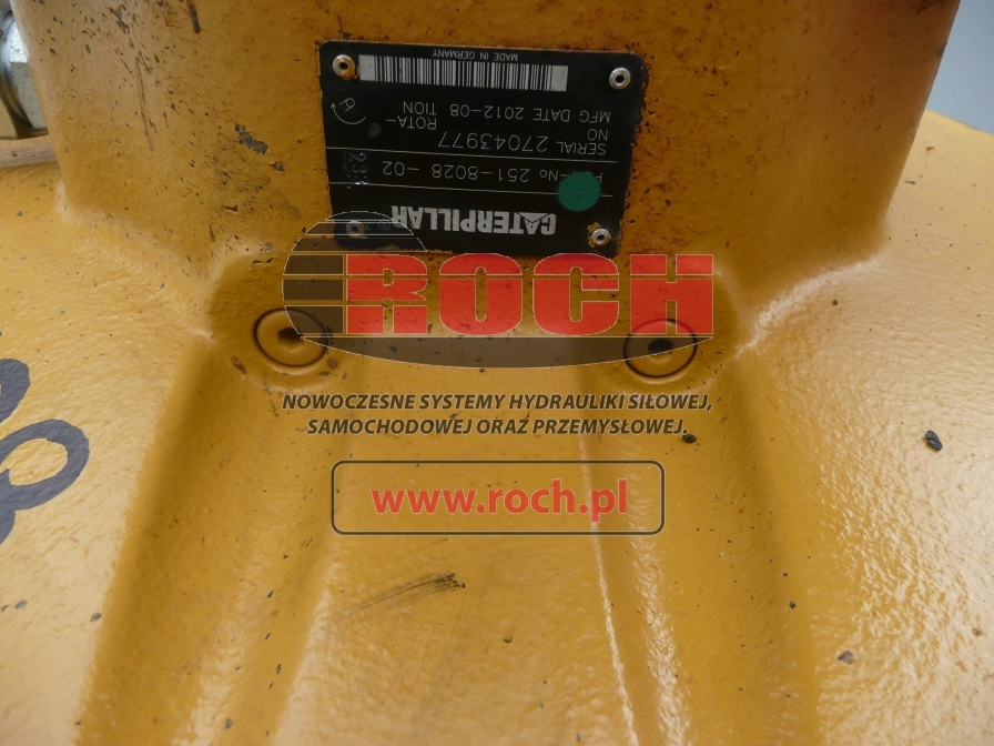 CATERPILLAR 251-8028-02 + 207-4710-02 + 281-6269 081200608 - Hydraulic pump for Wheel excavator: picture 2 CATERPILLAR 251-8028-02 + 207-4710-02 + 281-6269 081200608 - Hydraulic pump for Wheel excavator: picture 2