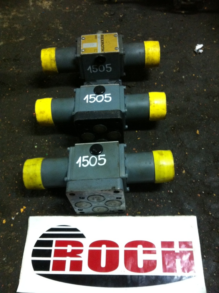 REXROTH 4WE 10G 11/ LG24N S0110 402003/8 - 1 SEKCYJNY + CEWKI GL62-0-A 24VDC 1,71A - Hydraulic valve for Construction machinery: picture 1 REXROTH 4WE 10G 11/ LG24N S0110 402003/8 - 1 SEKCYJNY + CEWKI GL62-0-A 24VDC 1,71A - Hydraulic valve for Construction machinery: picture 1