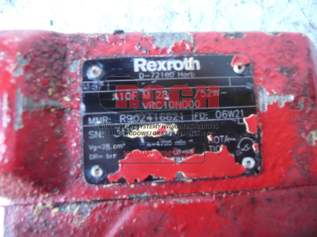 REXROTH A10FM28/52W-VRC10N000 - Hydraulic motor: picture 1 REXROTH A10FM28/52W-VRC10N000 - Hydraulic motor: picture 1