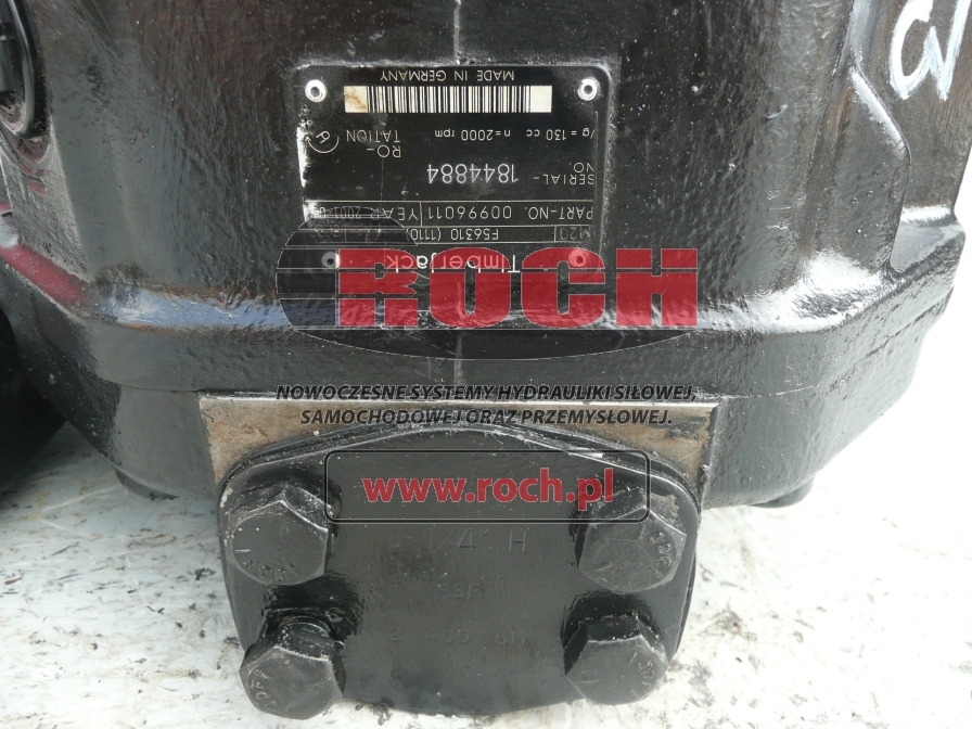 TIMBERJACK 00996011 F56310 - Hydraulic pump for Construction machinery: picture 2 TIMBERJACK 00996011 F56310 - Hydraulic pump for Construction machinery: picture 2