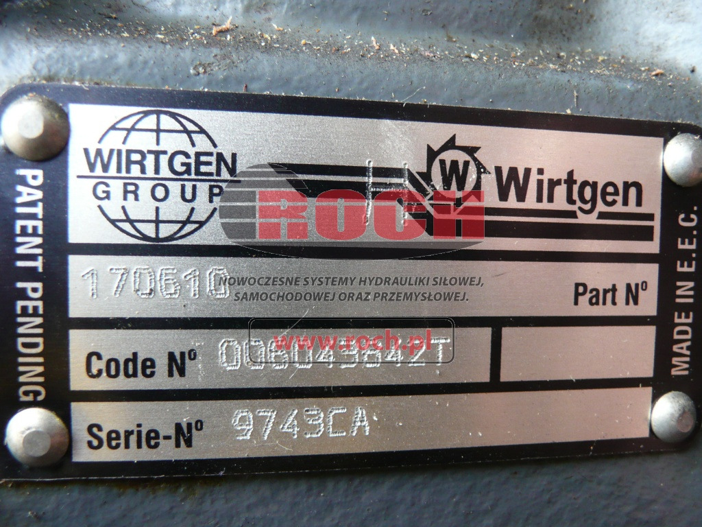 WIRTGEN 170610 006043842T - Hydraulic motor: picture 2 WIRTGEN 170610 006043842T - Hydraulic motor: picture 2