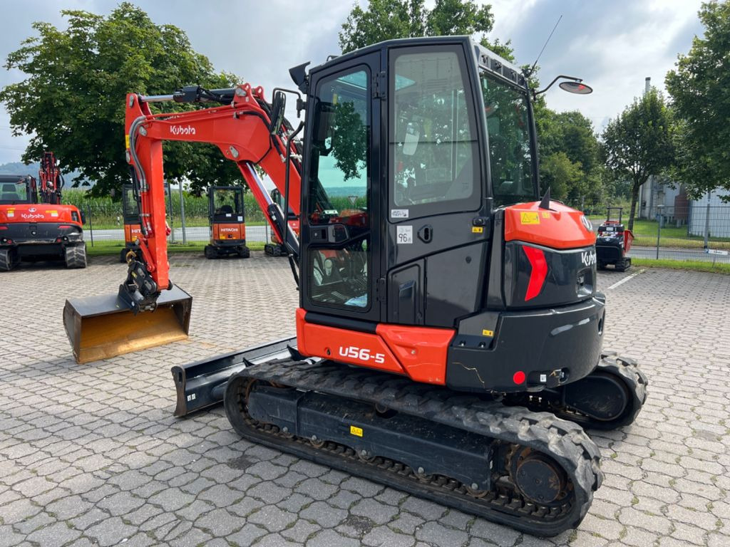 Kubota U56-5, BJ 22, 550 BH, Klima, Powertilt HS03, GL - Mini excavator: picture 2 Kubota U56-5, BJ 22, 550 BH, Klima, Powertilt HS03, GL - Mini excavator: picture 2