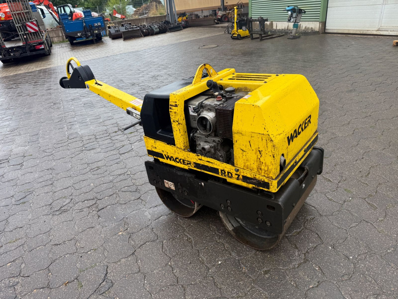 Wacker RD 7 H-S, Tandemwalze, Vibration, Wasser - Mini roller: picture 1 Wacker RD 7 H-S, Tandemwalze, Vibration, Wasser - Mini roller: picture 1