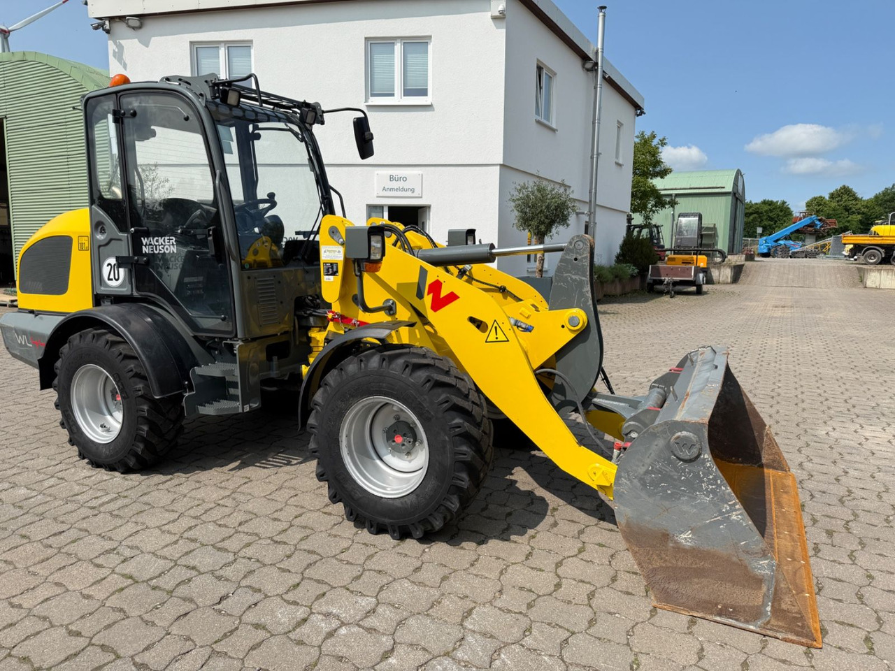 Wacker WL 44, BJ 22, 775 BH, Schaufel, Gabel, TOP - Wheel loader: picture 3 Wacker WL 44, BJ 22, 775 BH, Schaufel, Gabel, TOP - Wheel loader: picture 3