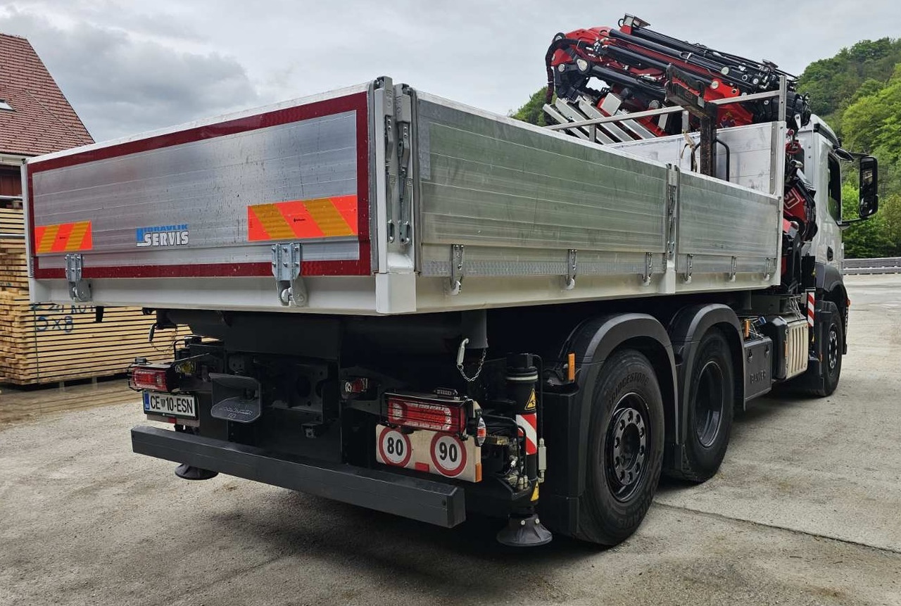 MERCEDES-BENZ Hiab Palfinger Fassi F545-6 JIB-6 - Tipper: picture 3 MERCEDES-BENZ Hiab Palfinger Fassi F545-6 JIB-6 - Tipper: picture 3