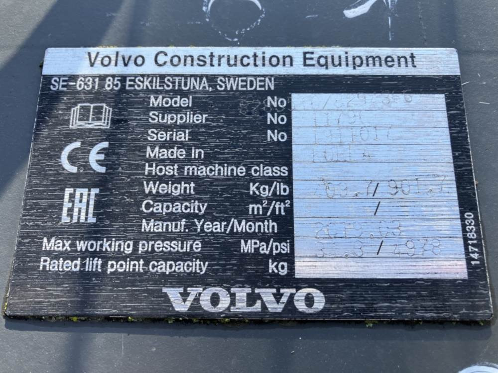 Volvo Schnellwechlser SQFS3 - Quick coupler: picture 4 Volvo Schnellwechlser SQFS3 - Quick coupler: picture 4