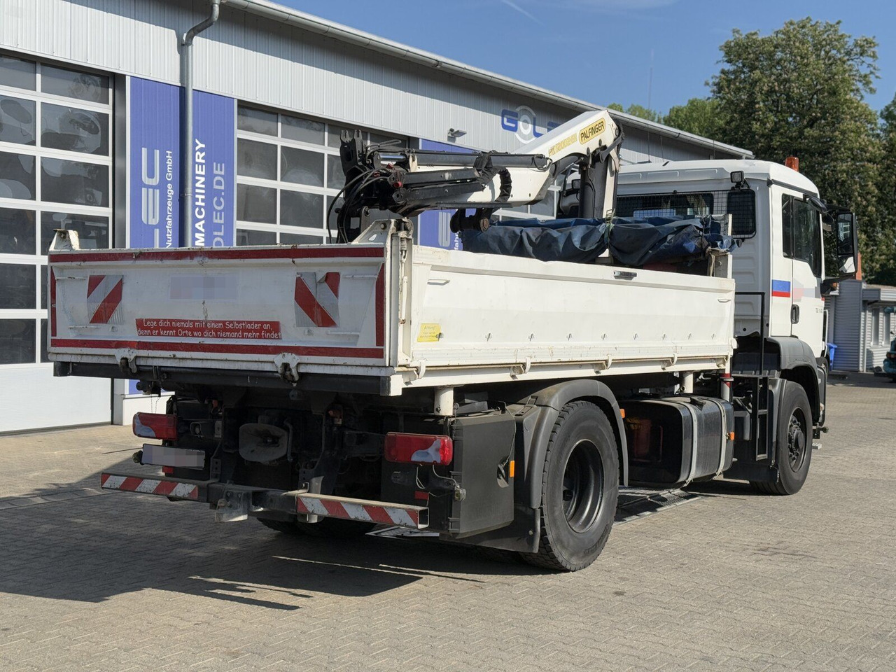 MAN TGS 18.480 4x4H Winter. Kipper Kran PALFINGER 12 - Tipper, Crane truck: picture 5 MAN TGS 18.480 4x4H Winter. Kipper Kran PALFINGER 12 - Tipper, Crane truck: picture 5