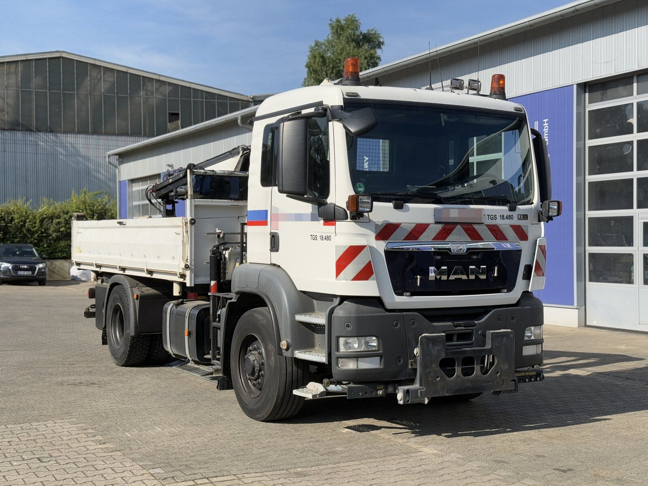 MAN TGS 18.480 4x4H Winter. Kipper Kran PALFINGER 12 - Tipper, Crane truck: picture 1 MAN TGS 18.480 4x4H Winter. Kipper Kran PALFINGER 12 - Tipper, Crane truck: picture 1