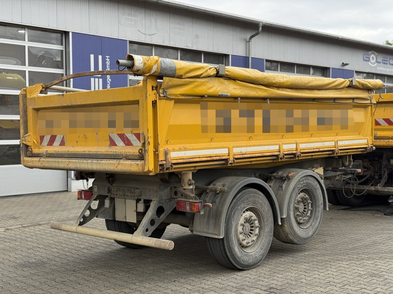 Meiller Anhänger TANDEM Dreiseitenkipper Liftachse - Tipper trailer: picture 3 Meiller Anhänger TANDEM Dreiseitenkipper Liftachse - Tipper trailer: picture 3