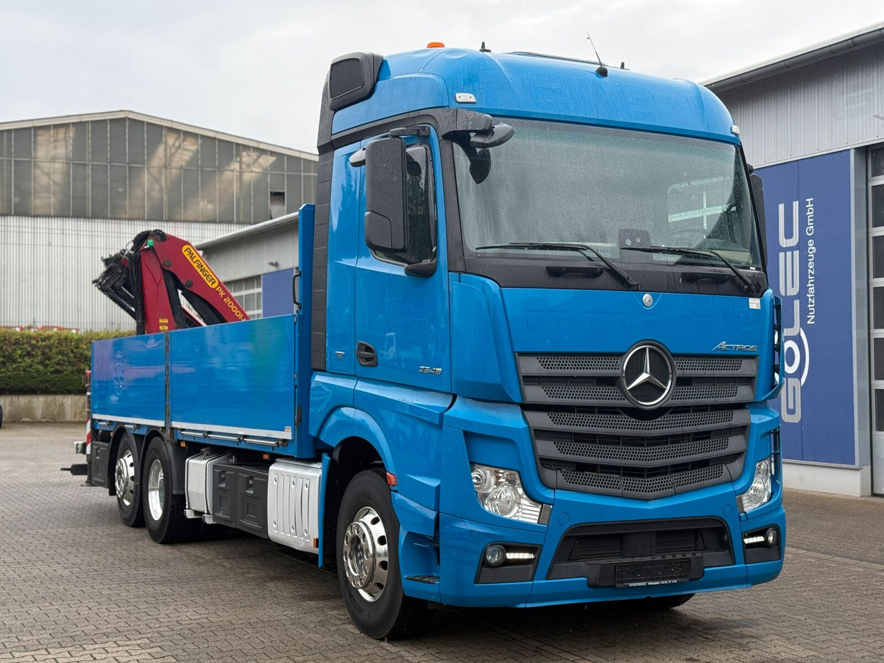 Mercedes-Benz ACTROS 2545 6x2 Pritsche Kran Palfinger PK20001K - Crane truck: picture 1 Mercedes-Benz ACTROS 2545 6x2 Pritsche Kran Palfinger PK20001K - Crane truck: picture 1