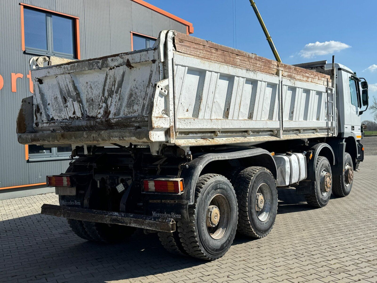 Mercedes-Benz ACTROS 4144 8x8 EURO4 DSK Meiller - Tipper: picture 4 Mercedes-Benz ACTROS 4144 8x8 EURO4 DSK Meiller - Tipper: picture 4