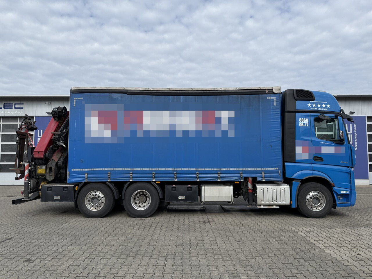 Mercedes-Benz Actros 6x2 Pritsche Kran Palfinger PK34002 + JIB - Crane truck: picture 2 Mercedes-Benz Actros 6x2 Pritsche Kran Palfinger PK34002 + JIB - Crane truck: picture 2