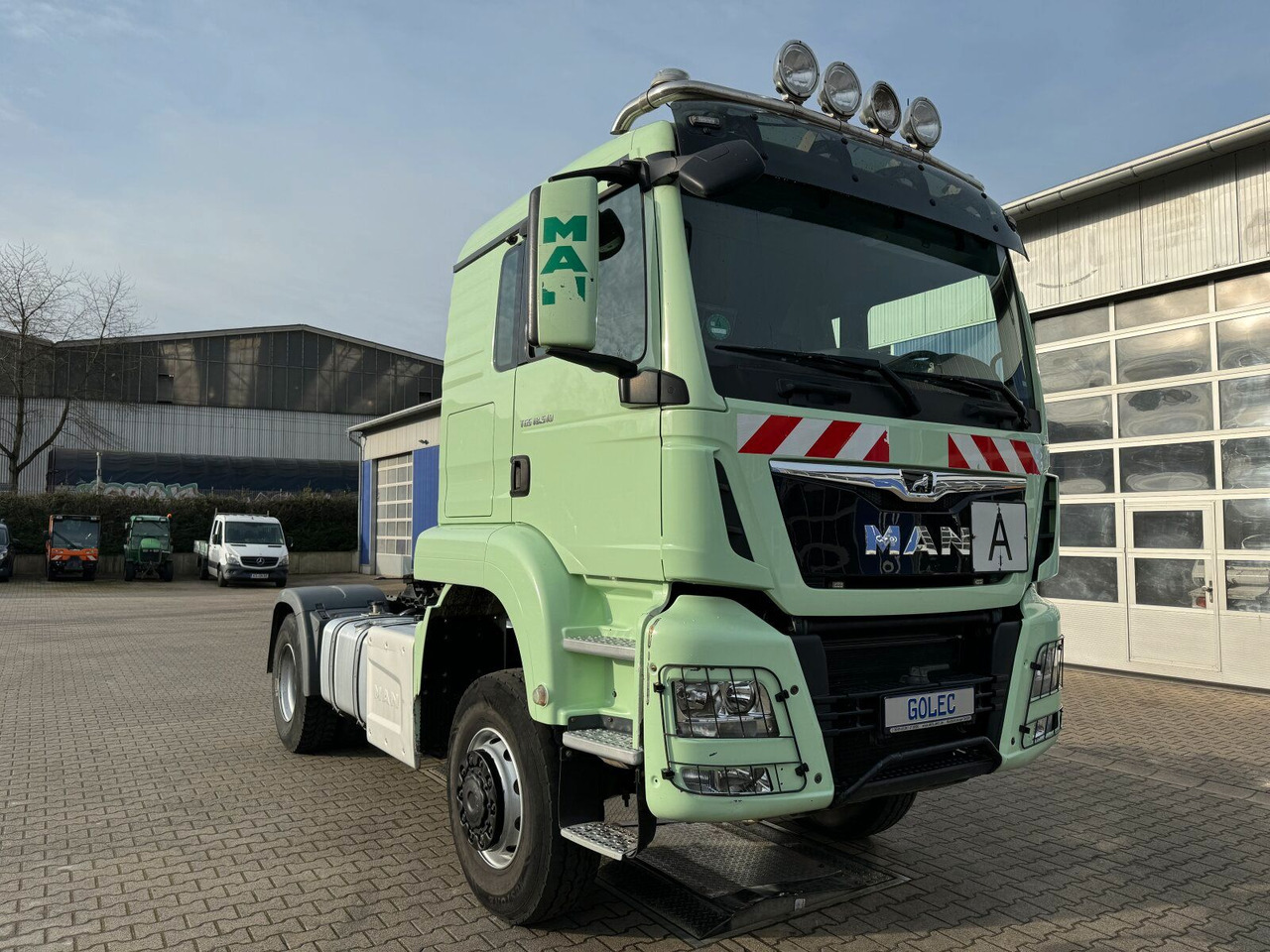 MAN TGS 18.510 4x4 SZM - Kipphyd. Blatt Luft - Tractor unit: picture 1 MAN TGS 18.510 4x4 SZM - Kipphyd. Blatt Luft - Tractor unit: picture 1