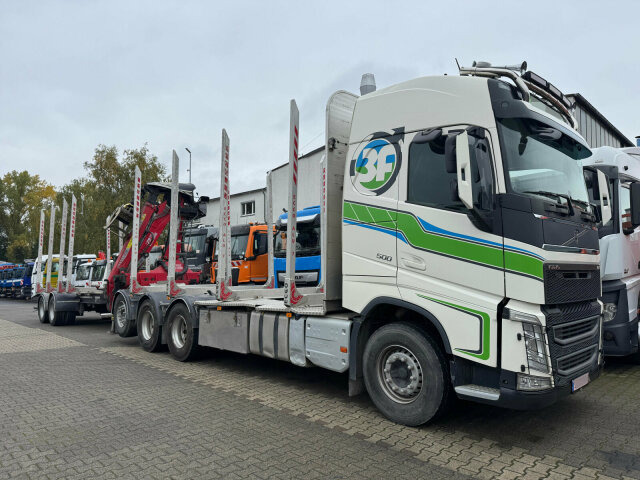 Volvo FH 510 8x4 Holztransporter Kran PENZ + Anhänger - Timber truck, Crane truck: picture 1 Volvo FH 510 8x4 Holztransporter Kran PENZ + Anhänger - Timber truck, Crane truck: picture 1