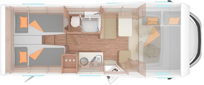 Weinsberg CaraHome 650 MEG Stylingpaket Alu - Alcove motorhome: picture 2 Weinsberg CaraHome 650 MEG Stylingpaket Alu - Alcove motorhome: picture 2