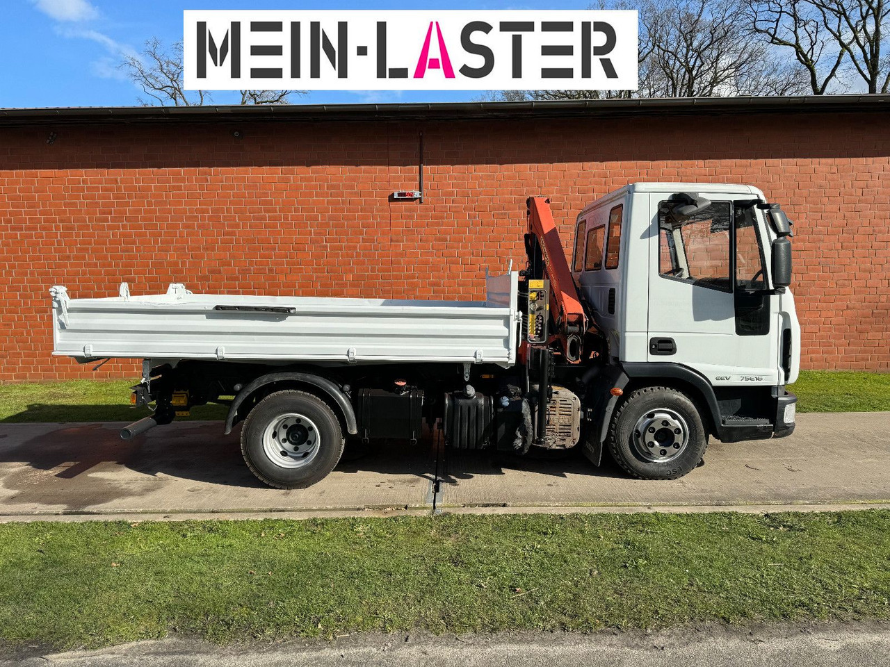 Iveco ML75E16 3 S-Kipper Kran PK 9,4m-550 kg Greifer - Tipper van: picture 4 Iveco ML75E16 3 S-Kipper Kran PK 9,4m-550 kg Greifer - Tipper van: picture 4