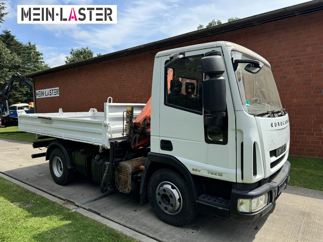 Iveco ML75E16 3 S-Kipper Kran PK 9,4m-550 kg Greifer - Tipper van: picture 4 Iveco ML75E16 3 S-Kipper Kran PK 9,4m-550 kg Greifer - Tipper van: picture 4