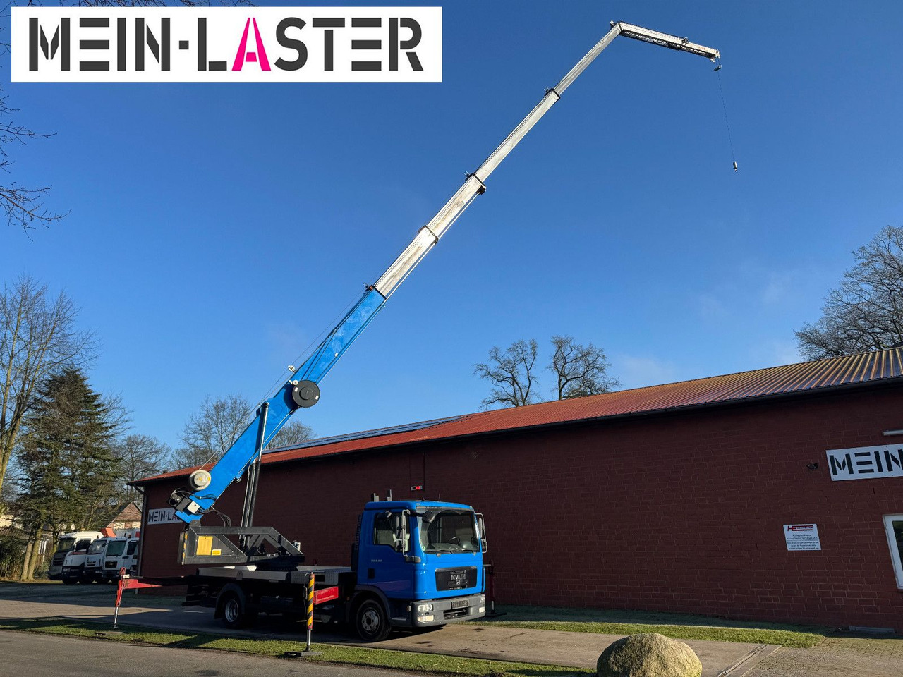 MAN 8.180 Emminghaus kein Böcker Klaas 33 Meter FB - Crane truck: picture 2 MAN 8.180 Emminghaus kein Böcker Klaas 33 Meter FB - Crane truck: picture 2