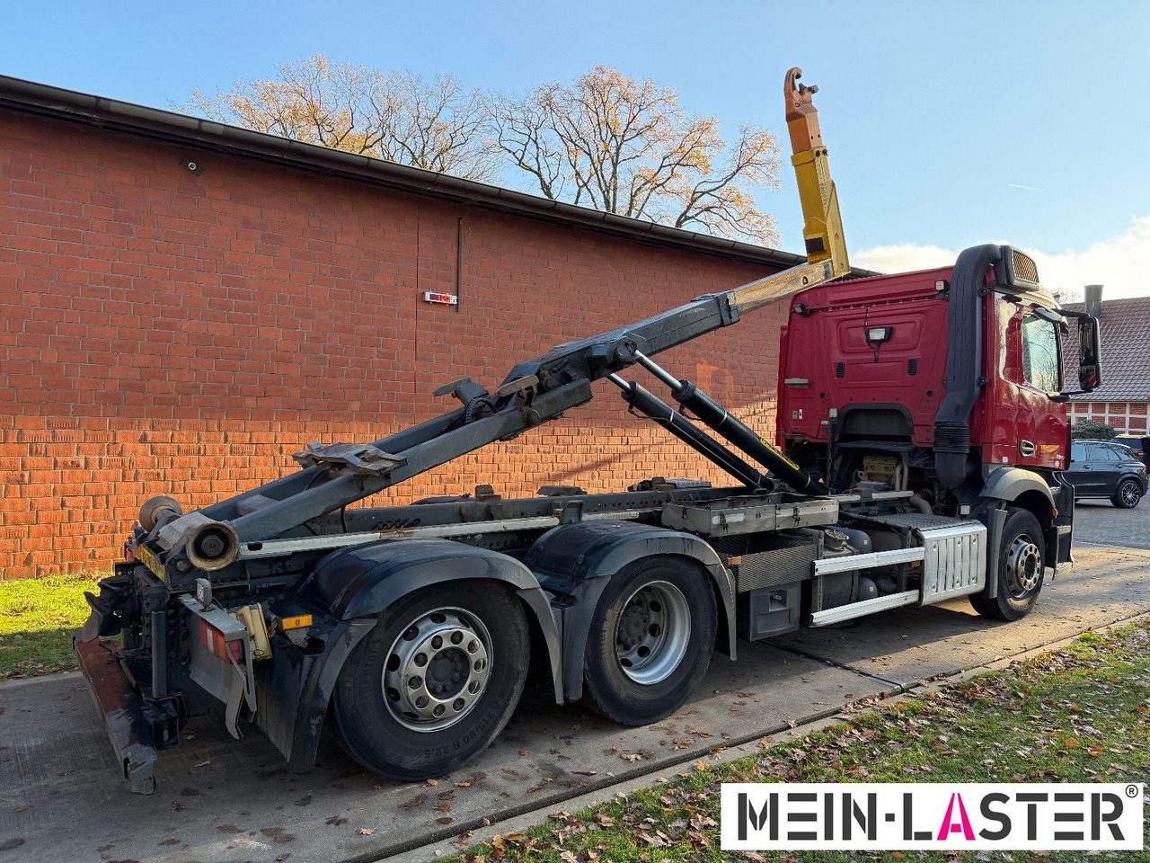 Hook lift truck Mercedes-Benz 2643 6x2 Palfinger Lift-Lenkachse TÜV 10-26: picture 18