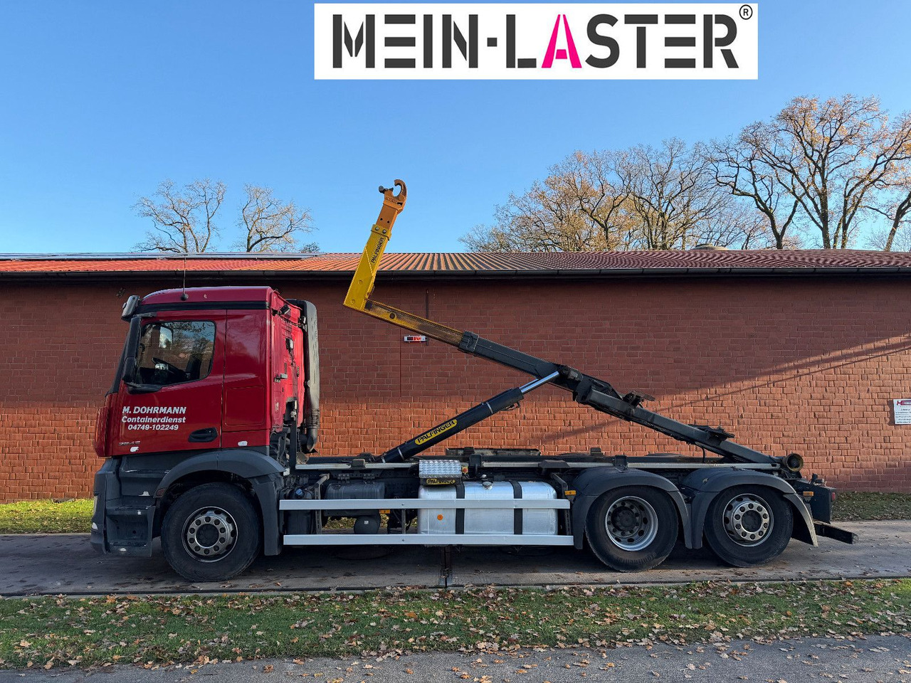 Hook lift truck Mercedes-Benz 2643 6x2 Palfinger Lift-Lenkachse TÜV 10-26: picture 23