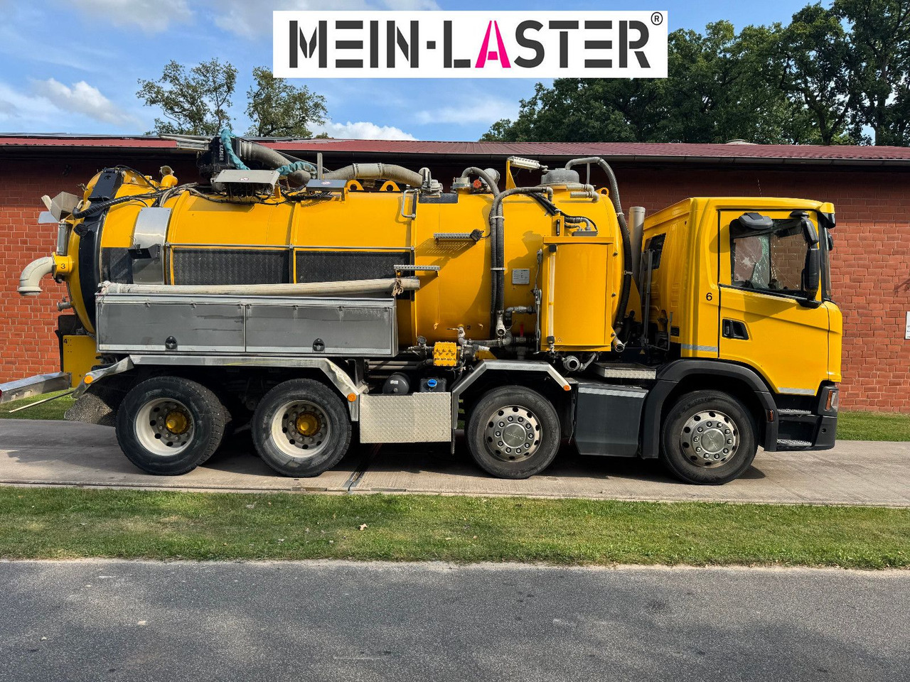 Scania G 450 8x4 Kaiser Twister Komfort V2A Funk - Vacuum truck: picture 3 Scania G 450 8x4 Kaiser Twister Komfort V2A Funk - Vacuum truck: picture 3