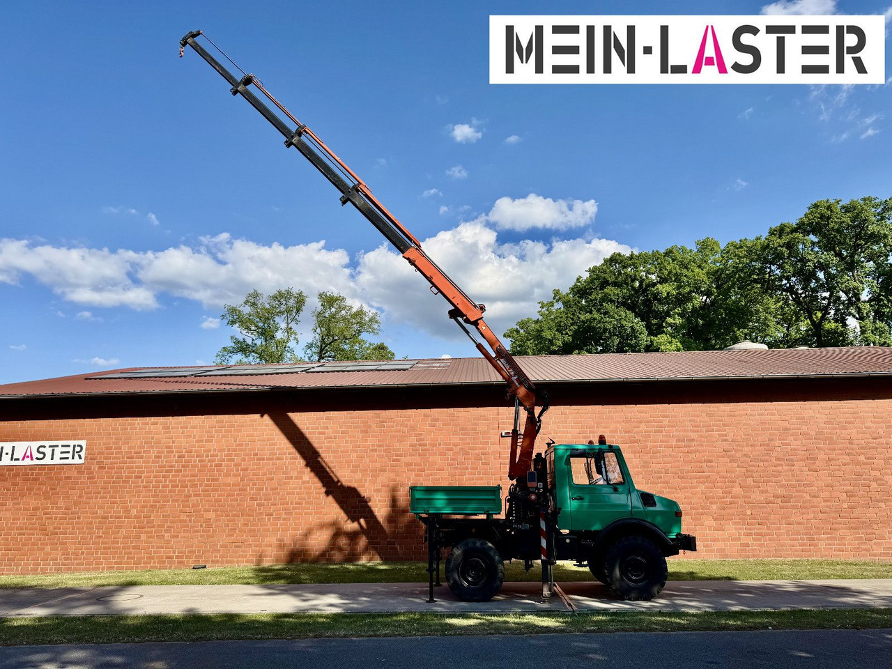 Unimog U 1200 Atlas 75.2 Kran 14 m Funk FB *1. Hand - Crane truck: picture 2 Unimog U 1200 Atlas 75.2 Kran 14 m Funk FB *1. Hand - Crane truck: picture 2