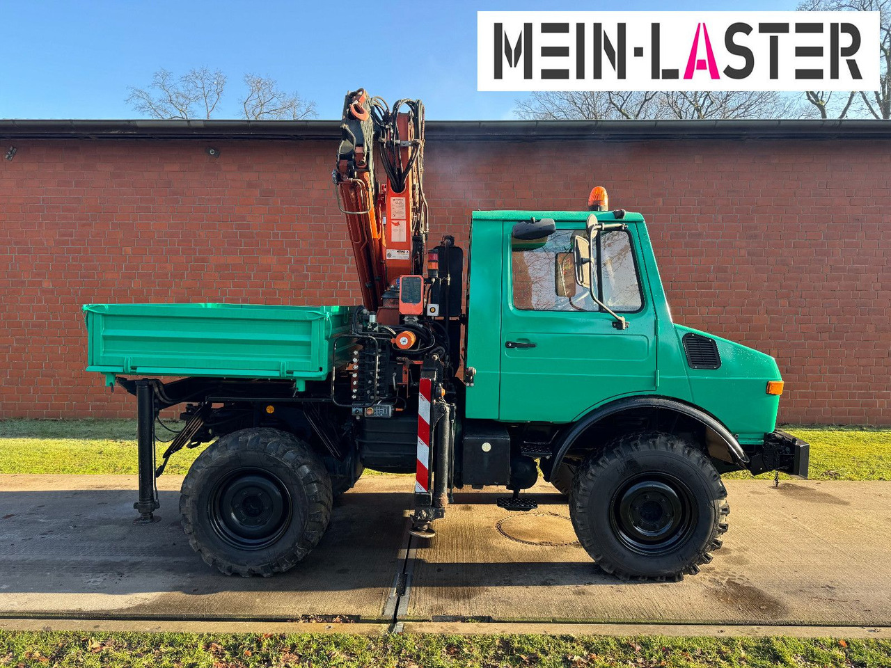 Unimog U 1200 Atlas 75.2 Kran 14 m Funk FB *1. Hand - Crane truck: picture 5 Unimog U 1200 Atlas 75.2 Kran 14 m Funk FB *1. Hand - Crane truck: picture 5