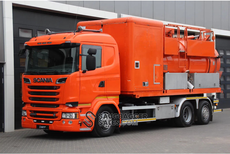 Scania R520 V8 KOKS MegaVac Loader 8000 Evo – Dry material unit - Vacuum truck: picture 1 Scania R520 V8 KOKS MegaVac Loader 8000 Evo – Dry material unit - Vacuum truck: picture 1