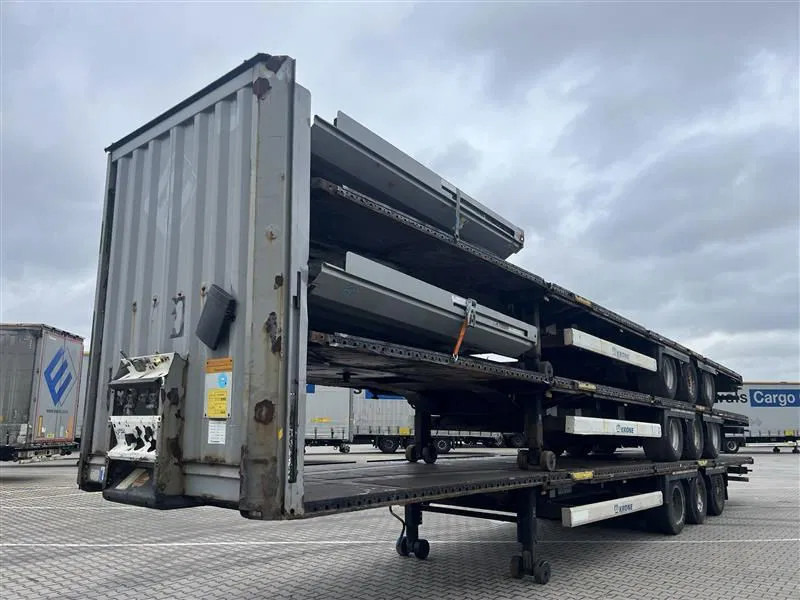 Krone 1x 2014 & 2x 2013 XL MEGA P400 HUCKEPACK FLAT STACK - Closed box semi-trailer: picture 3 Krone 1x 2014 & 2x 2013 XL MEGA P400 HUCKEPACK FLAT STACK - Closed box semi-trailer: picture 3