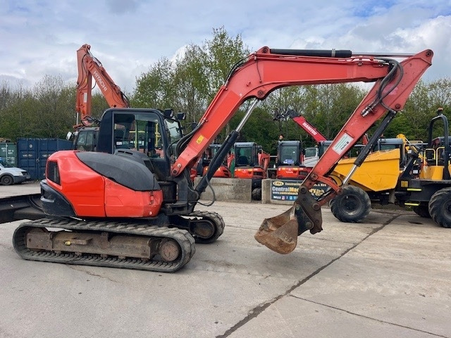 Kubota KX 080-4 - Mini excavator: picture 1 Kubota KX 080-4 - Mini excavator: picture 1